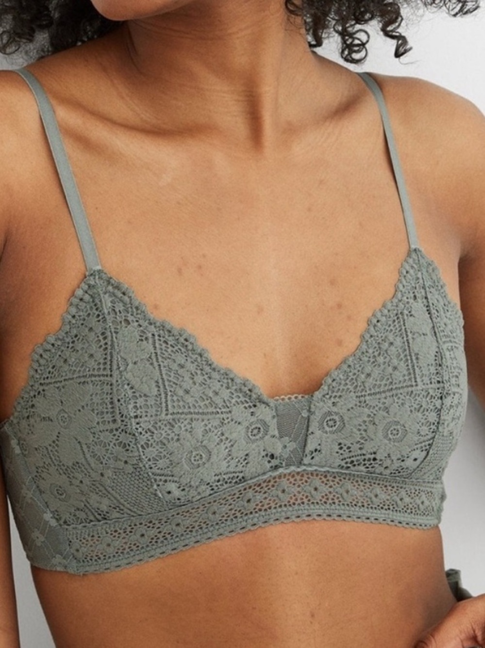 AERIE➕NWT Picnic Lace Bralette